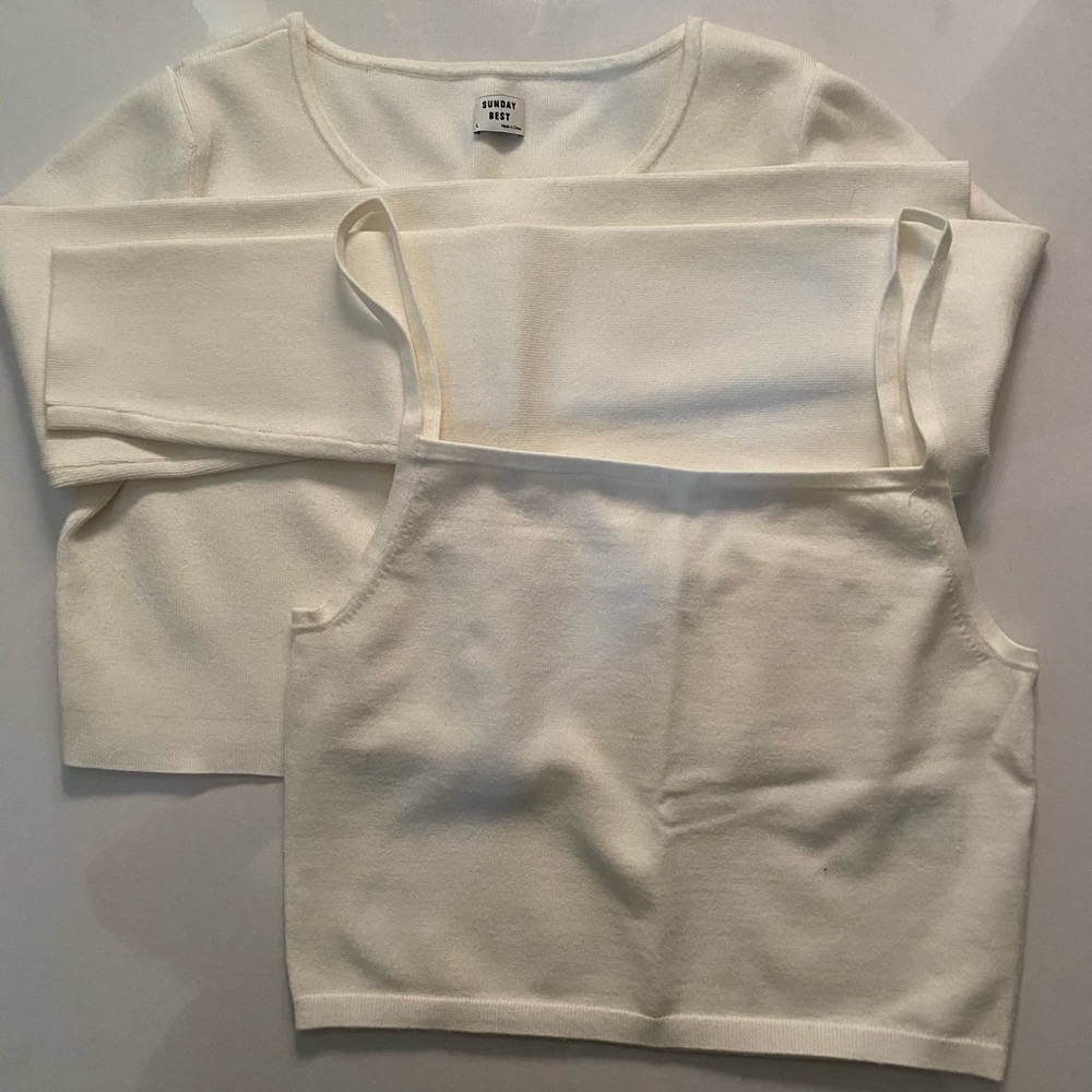 Sunday Best Cardigan and Tank Top Set